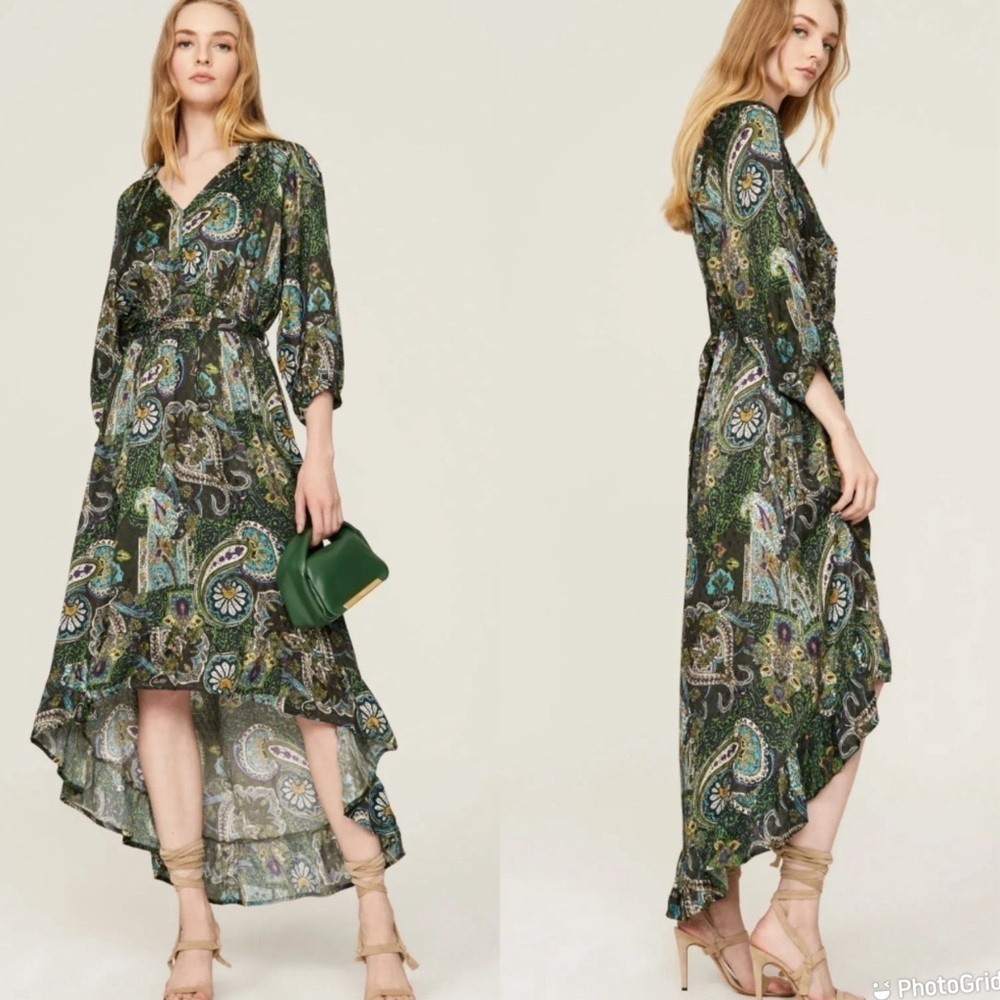 Area Stars Paisley Midi Dress